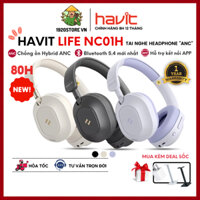 【Hỏa Tốc HCM】Tai Nghe Headphone Bluetooth HAVIT LIFE NC01H - H668BT, Chống Ồn Chủ Động ANC, Nghe Nhạc 80H, Hỗ Trợ APP