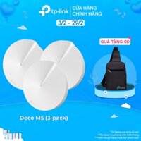 [Hỏa Tốc] Hệ Thống WiFi Mesh TP-Link Deco M5 Chuẩn AC 1300Mbps Dành Cho Gia đình