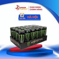 [Hoả tốc HN] Lốc 24 Lon Nước Tăng Lực Giải Khát Monster Energy 355ml/Lon Sale