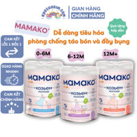 [Hoả Tốc HN] Sữa dê cho bé MAMAKO' Premium 800g số 1 - 2 - 3, Sữa Dê Nga date 8/2026