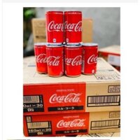 [Hỏa Tốc HN] Thùng 30 lon Coca Cola nhí 160ml Nhật Bản Date Mới
