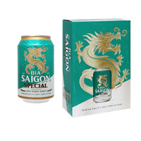 (Hoả tốc HN) Thùng bia Sài Gòn Special 24 lon hàng chuẩn