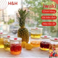 [Hỏa tốc] Hộp thủy tinh cao cấp chịu nhiệt nắp hít kín hơn Iwaki dùng trong lò vi sóng, chất lượng Nhật Bản