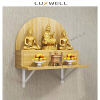 [Hỏa Tốc] Kệ thờ treo tường Luxwell bàn thờ treo nhỏ gon hiện đại nhiều kích thước L681.1