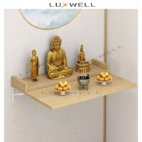 [Hỏa Tốc] Kệ thờ treo tường đơn giản Luxwell bàn thờ treo nhỏ gon cho căn hộ L683.1