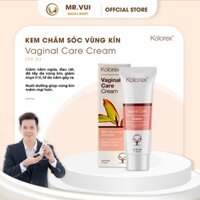 [Hỏa tốc] Kem loại bỏ nấm candida, nấm ngứa vùng kín Kolorex Vaginal Care Cream 50g