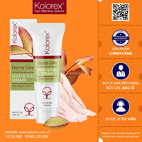 [Hỏa tốc] Kem Thoa N.ấm Candida Móng Tay, Chân Kolorex Foot & Toe Care Cream 5g/ 25g
