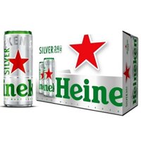 [HỎA TỐC LIÊN QUẬN] Bia Ken bạc - Heineken Silver 24 lon/ thùng - 330ml/lon