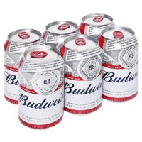 [Hỏa Tóc} Lốc 6 Lon Bia Budweiser 330ml/Lon