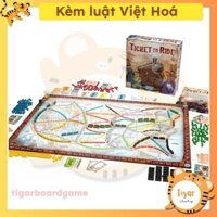 [Hỏa Tốc]  [Luật Việt] Boardgame Ticket to Ride - Đường Tàu Liên Bang