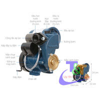 {Hỏa Tốc }Máy bơm Panasonic tăng áp 125W, 200W