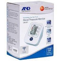 (hỏa tốc) Máy đo huyết áp bắp tay AND UA-611 Nhật Bản Cảnh Báo Rối Loạn Nhịp Tim