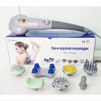 (Hoả tốc) Máy massage cầm tay 7 đầu Welbutech Squirrel V-999 Hàn Quốc