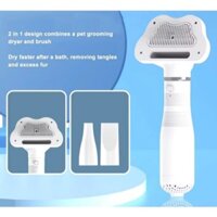 [Hỏa tốc] Máy sấy lông cho chó mèo kiêm lược chải lông  - Dễ dàng điều chỉnh tốc độ gió