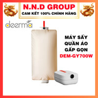 [HỎA TỐC] Máy sấy quần áo GẤP GỌN DEERMA DEM-GY700W trắng