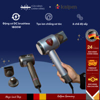 [Hoả Tốc] Máy Sấy Tóc Tạo Kiểu, Công Nghệ Inox Chống Xơ Tóc Kalpen HD1/HD2