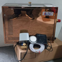 [HỎA TỐC] Máy xông hơi ướt Aleko AT90S Phần Lan 9KW Chất liệu Inox