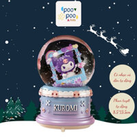 (HOẢ TỐC) Mèo thần tài; Mèo may mắn; Quả cầu pha lê Noel có nhạc; Quả cầu tuyết Kuromi, Cinamoroll, Capibara