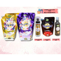 Hoả tốc- Mua 2 được 5: mua combo2 túi nuoc giat xả Hygien C plus được tặng 3 món quà