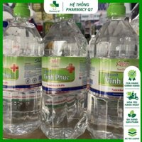 HỎA TỐC Nguyên thùng 12 chai Nacl 0,9 % 1 Lít Nước muối Vĩnh Phúc Sinh lý Natri Clorid Nuoc Muoi suc mieng Vĩnh Phúc