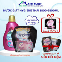 [Hoả Tốc] Nước giặt Hygiene Thái Lan đậm đặc 2in1 520ml - 2800ml giúp áo quần thơm lâu - ATM MART