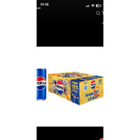 Hỏa tốc nước ngọt Pepsi thùng 320ml 28 lon
