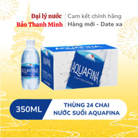 [HOẢ TỐC] Nước suối AQUAFINA 350ml (Thùng 24 chai) (Date xa)