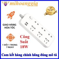 Hoả tốc | Ổ cắm điện XIAOMI ZMI CX05 SACH NHANH 18W | Ổ cắm 3usb 3 ổ cắm XIAOMI | MIHOANGGIA