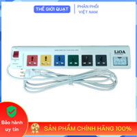 [HỎA TỐC] Ổ cắm LiOA 6OFSSW3-3 có đồng hồ đo Watt công suất 3300W - Hàng chính hãng