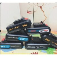 {HOẢ TỐC} Pin máy khoan 26v, 36v, 21v, 48V 5 cell - dùng cho máy makita, dewalt 36V CHÂN PIN 22mm