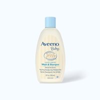 [Hỏa Tốc Q10] Sữa tắm gội toàn thân Aveeno baby (Chai 236ml)