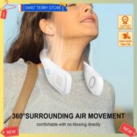 [Hỏa tốc] Quạt đeo cổ 360 Giải Nhiệt Cơ Thể HP-F6 2000mAh Portable Neck Fan