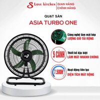 [HỎA TỐC] Quạt Sàn Asia TURBO ONE - 55W - 2 Màu (Đen, Xám) - BH 2 Năm Mát Xa, Êm