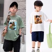 [HỎA TỐC] Set quần áo Melisa in hình Songoku cho bé trai 11-43kg Bộ đồ Khỉ con Songoku