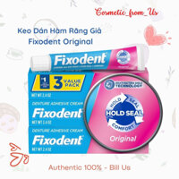 [Hoả tốc SG] Keo dán hàm răng giả Fixodent Denture Adhesive Cream Original 68g của Mỹ