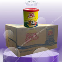 [Hỏa tốc SG] Thùng Sữa đặc 1kg có đường Dairy Champ (mẫu mới) (24 lon/thùng)