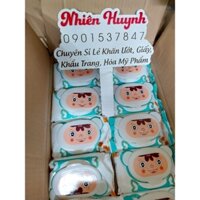 Hỏa Tốc Sỉ 1 Thùng ( 30 gói) khăn ướt Baby Wipes 100 tờ Giấy Lớn