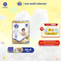 [HỎA TỐC - Siêu mỏng 2mm] Tã quần UniDry Supreme size M/L/XL/XXL + 8 miếng