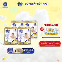 [HỎA TỐC - Siêu mỏng 2mm] Combo 4 Tã quần UniDry Supreme size M/L/XL/XXL + 8 miếng