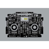 Hỏa Tốc ] Skin Dán Bàn DJ (HL158) ( XDJ RR / RX / RX2 / RX3 / XZ , DDJ - SB / RB /200/400)