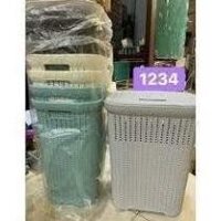 [HỎA TỐC] Sọt nhựa đựng quần áo có nắp kiểu Hàn Quốc size L1234