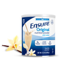 [HOẢ TỐC] Sữa bột Ensure Mỹ Original Nutrition Powder hương vanilla 397g Date 2026