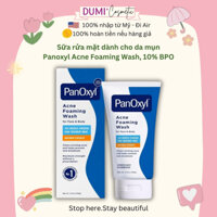 [HỎA TỐC] Sữa rửa mặt PanOxyl Acne Foaming Wash 10% Benzoyl Peroxide 156g dành cho da mụn của Mỹ