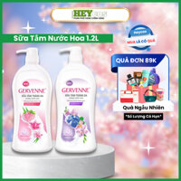[HỎA TỐC] Sữa Tắm Trắng Da Gervenne 1.2L – Dưỡng Ẩm, Làm Sáng Da, Lưu Hương Nước Hoa