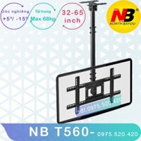 [Hoả tốc] T560 Giá Treo Tivi Thả Trần North Bayou -Giá treo tivi trần nhà [Màn hình 32-65inch] [Lắp đặt mọi địa hình]