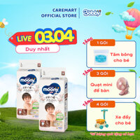 [HỎA TỐC] Tã Dán/ Tã Quần, Bỉm Moony Natural Trắng Nhật Bản Cho Bé Từ Sơ Sinh Đến 22kg, Phù Hợp Cho Da Nhạy Cảm