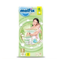 (Hỏa Tốc) Tã quần Molfix size S 46 miếng