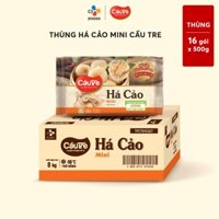 [Hỏa tốc] Thùng 16 gói Há cảo Cầu Tre Mini - nhân Tôm Thịt 500g