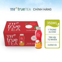 [HỎA TỐC] THÙNG 24 CHAI 350ML TRÀ TH TRUE TEA TRÀ XANH VỊ CHANH/ Ô LONG TỰ NHIÊN (24 CHAI x 350ML).