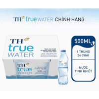 [HOẢ TỐC] Thùng 24 Chai Nước Lọc Tinh Khiết TH 350ml/500ml